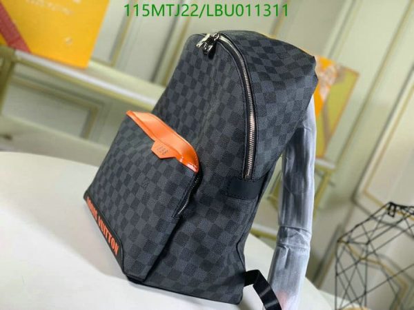 Louis Vuitton AAA+ Replica Damier Eco Baltic Discovery Backpack LBU0113115027