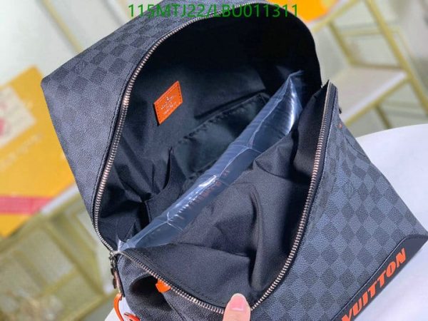 Louis Vuitton AAA+ Replica Damier Eco Baltic Discovery Backpack LBU0113115027