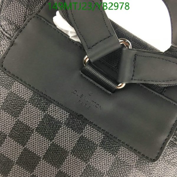 Louis Vuitton AAA+ Replica Damier Graphite Christopher Backpack YB29788963547