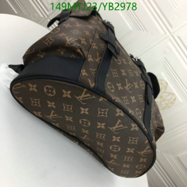 Louis Vuitton AAA+ Replica Damier Graphite Christopher Backpack YB29788963547