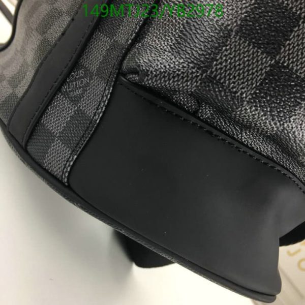 Louis Vuitton AAA+ Replica Damier Graphite Christopher Backpack YB29788963547