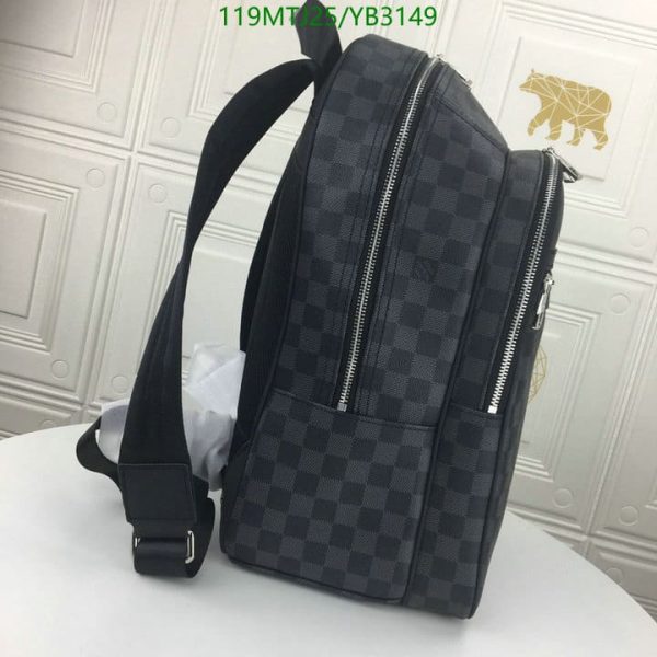 Louis Vuitton AAA+ Replica Damier Graphite Michael Backpack YB31498963584