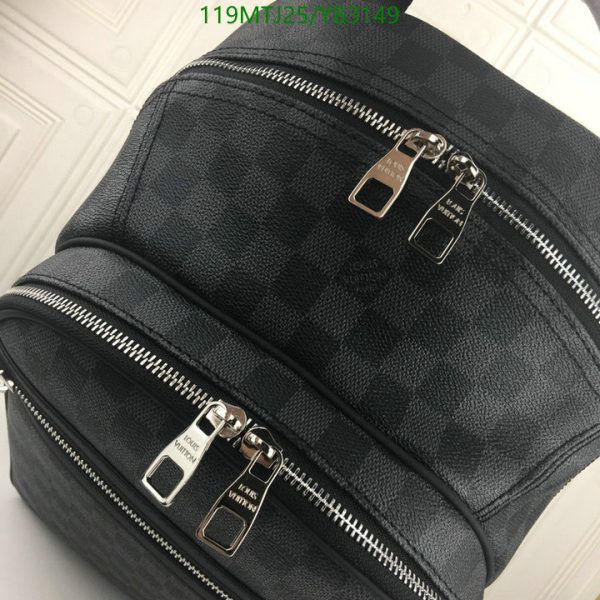 Louis Vuitton AAA+ Replica Damier Graphite Michael Backpack YB31498963584