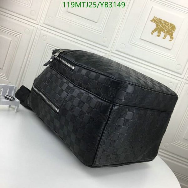 Louis Vuitton AAA+ Replica Damier Graphite Michael Backpack YB31498963584