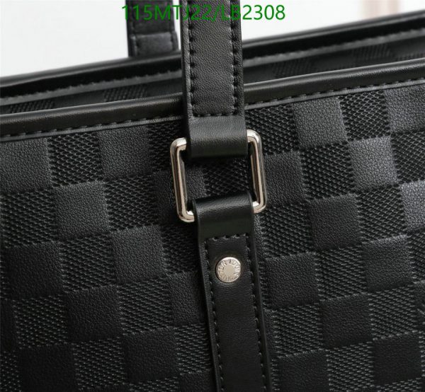 Louis Vuitton AAA+ Replica Damier Graphite Tadao PM Tote Bag LB23085963247