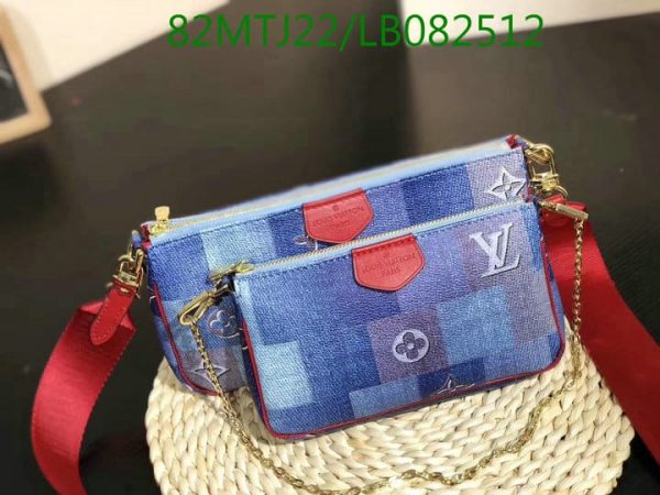 Louis Vuitton AAA+ Replica Damier Motif Shoulder Bag LB08251252047