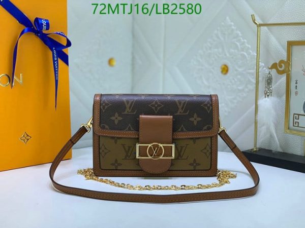 Louis Vuitton AAA+ Replica Daufine MINI Shoulder crossbody Bag LB25804752136