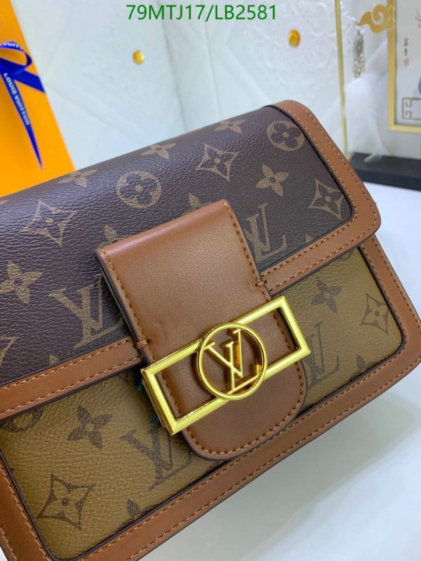 Louis Vuitton AAA+ Replica Daufine MINI Shoulder crossbody Bag LB25818741256