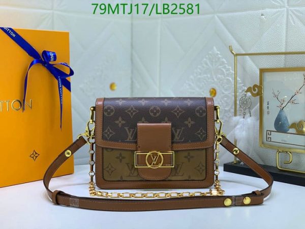 Louis Vuitton AAA+ Replica Daufine MINI Shoulder crossbody Bag LB25818741256