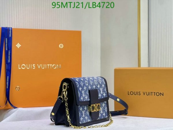 Louis Vuitton AAA+ Replica Dauphine Mm LB47205719635