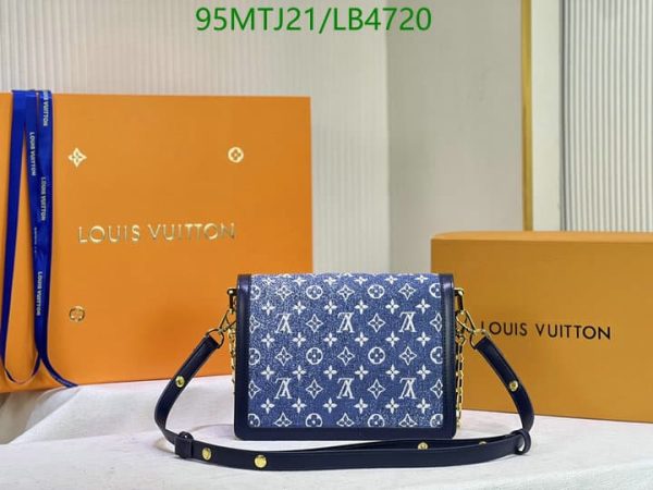 Louis Vuitton AAA+ Replica Dauphine Mm LB47205719635