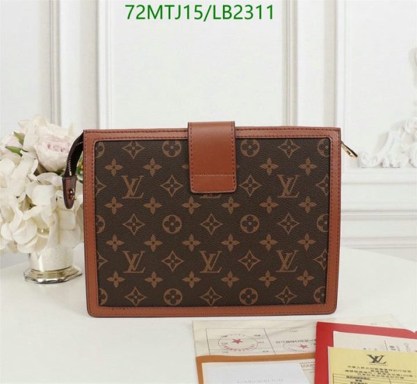 Louis Vuitton AAA+ Replica Dauphine Pochette Reverse Backpack LB23115714236