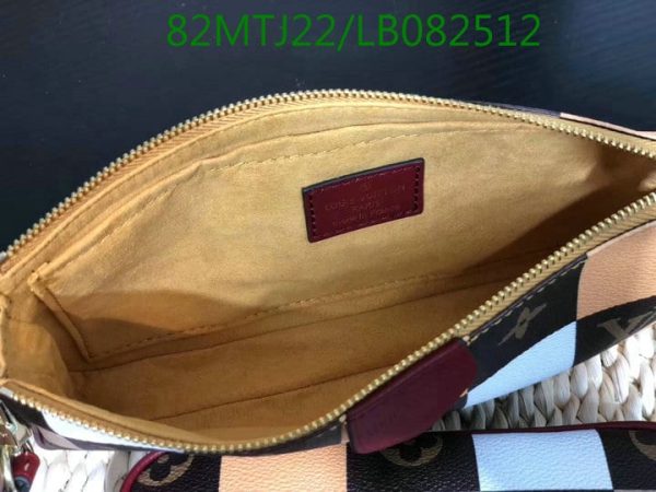 Louis Vuitton AAA+ Replica Denim Multi Pochette Bag LB08251262498