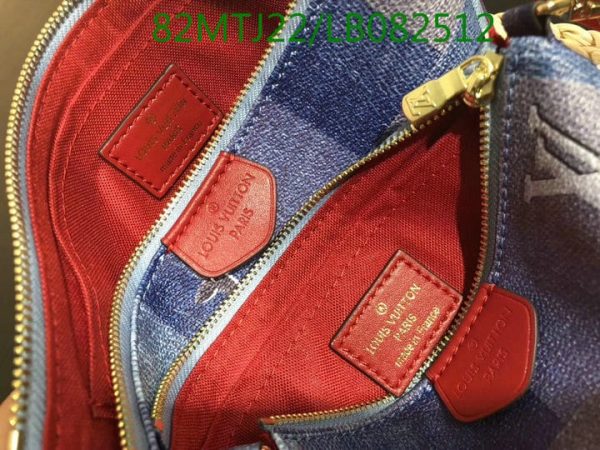 Louis Vuitton AAA+ Replica Denim Multi Pochette Bag LB08251262498