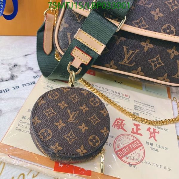 Louis Vuitton AAA+ Replica Diane Canvas Shoulder Bag LBP0330015716