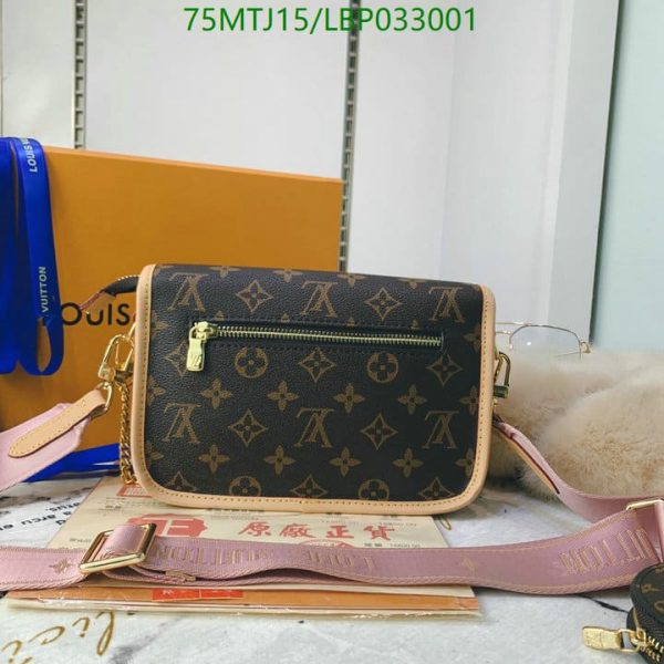 Louis Vuitton AAA+ Replica Diane Canvas Shoulder Bag LBP0330015716