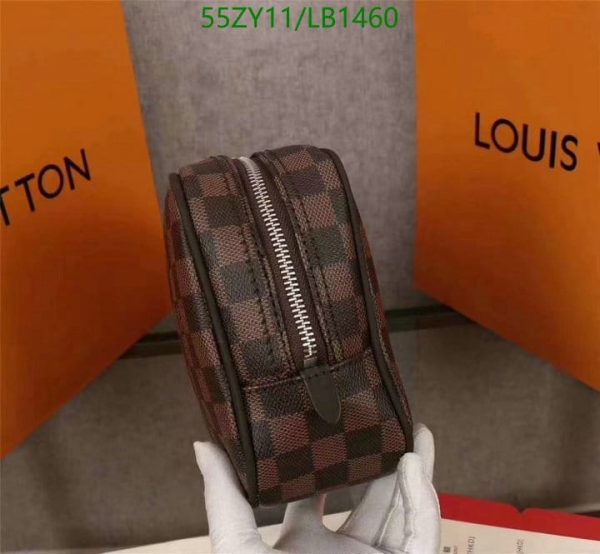 Louis Vuitton AAA+ Replica Discontinued Damier Ebene Santa Monica Crossbody Camera Box LB14607539862