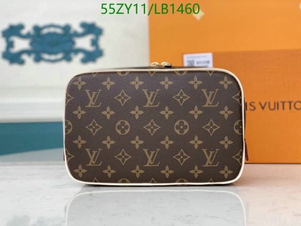 Louis Vuitton AAA+ Replica Discontinued Damier Ebene Santa Monica Crossbody Camera Box LB14607539862