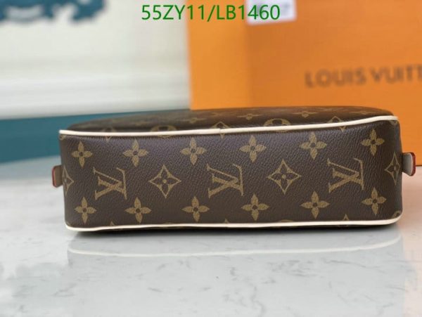 Louis Vuitton AAA+ Replica Discontinued Damier Ebene Santa Monica Crossbody Camera Box LB14607539862