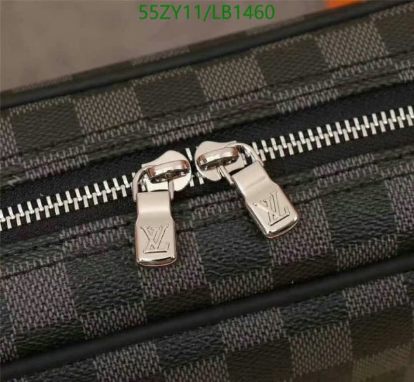 Louis Vuitton AAA+ Replica Discontinued Damier Ebene Santa Monica Crossbody Camera Box LB14607539862