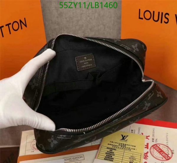 Louis Vuitton AAA+ Replica Discontinued Damier Ebene Santa Monica Crossbody Camera Box LB14607539862