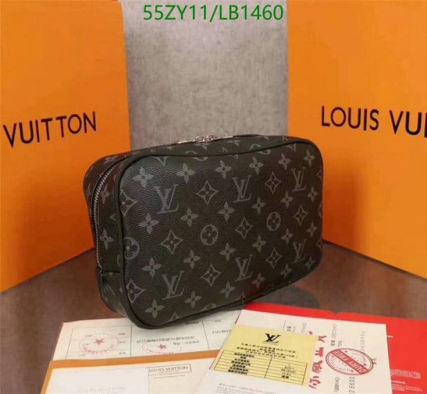 Louis Vuitton AAA+ Replica Discontinued Damier Ebene Santa Monica Crossbody Camera Box LB14607539862