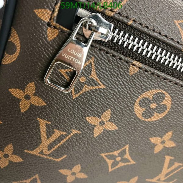 Louis Vuitton AAA+ Replica Discontinued Damier Ebene Santa Monica Crossbody LB40624638754