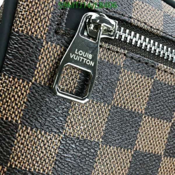 Louis Vuitton AAA+ Replica Discontinued Damier Ebene Santa Monica Crossbody LB40624638754