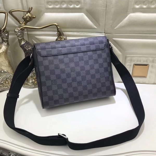 Louis Vuitton AAA+ Replica District PM Damier Graphite Bag LB10283326548