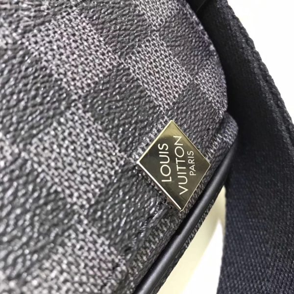 Louis Vuitton AAA+ Replica District PM Damier Graphite Bag LB10283326548