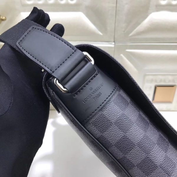 Louis Vuitton AAA+ Replica District PM Damier Graphite Bag LB10283326548