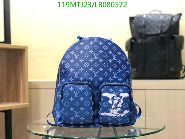 Louis Vuitton AAA+ Replica Double Backpack LB08057257961