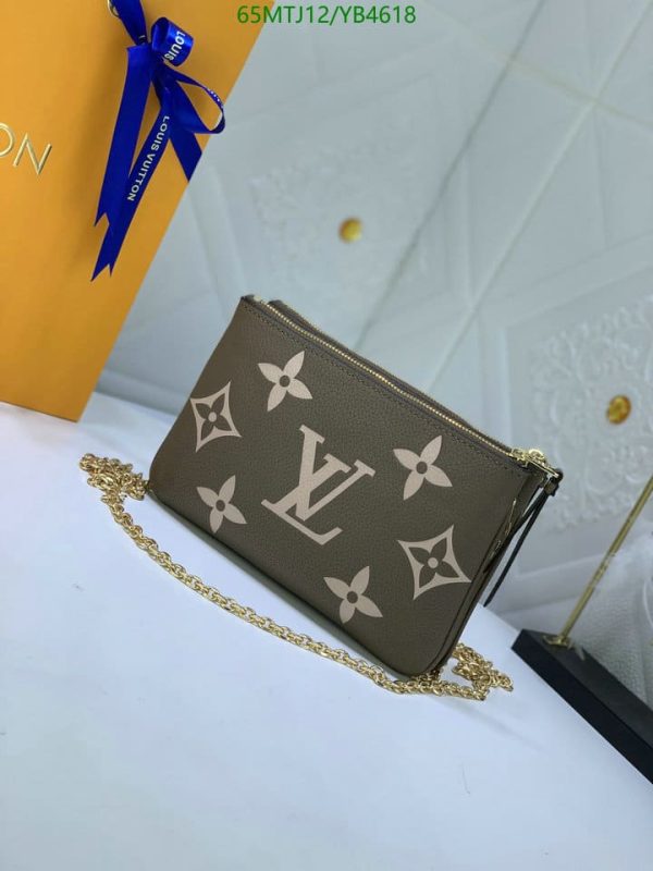 Louis Vuitton AAA+ Replica Double Zip Pochette YB46188501369