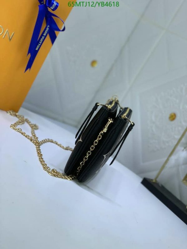 Louis Vuitton AAA+ Replica Double Zip Pochette YB46188501369