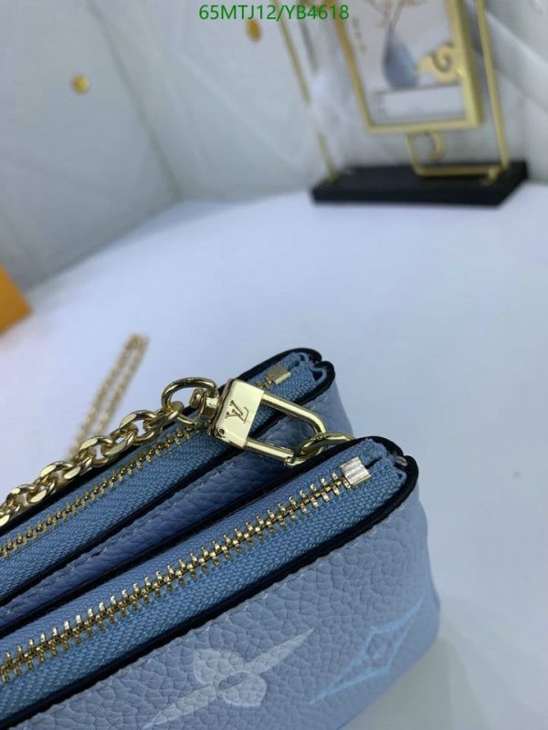 Louis Vuitton AAA+ Replica Double Zip Pochette YB46188501369