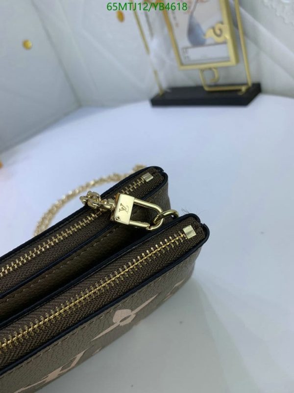 Louis Vuitton AAA+ Replica Double Zip Pochette YB46188501369