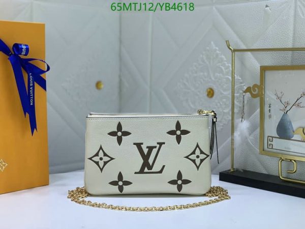 Louis Vuitton AAA+ Replica Double Zip Pochette YB46188501369