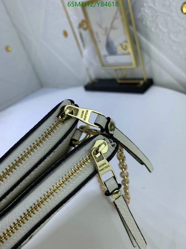 Louis Vuitton AAA+ Replica Double Zip Pochette YB46188501369