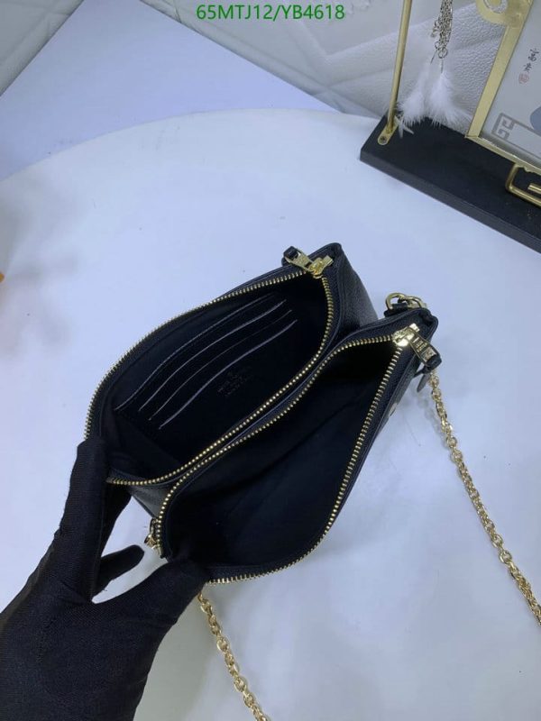 Louis Vuitton AAA+ Replica Double Zip Pochette YB46188501369