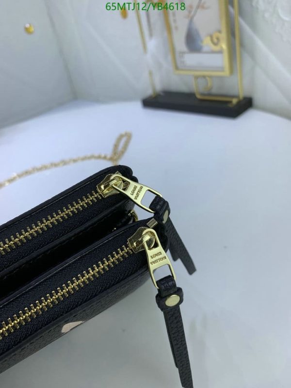 Louis Vuitton AAA+ Replica Double Zip Pochette YB46188501369