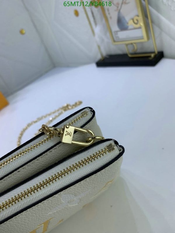 Louis Vuitton AAA+ Replica Double Zip Pochette YB46188501369