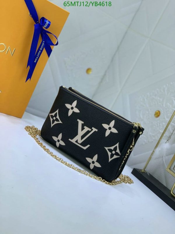 Louis Vuitton AAA+ Replica Double Zip Pochette YB46188501369