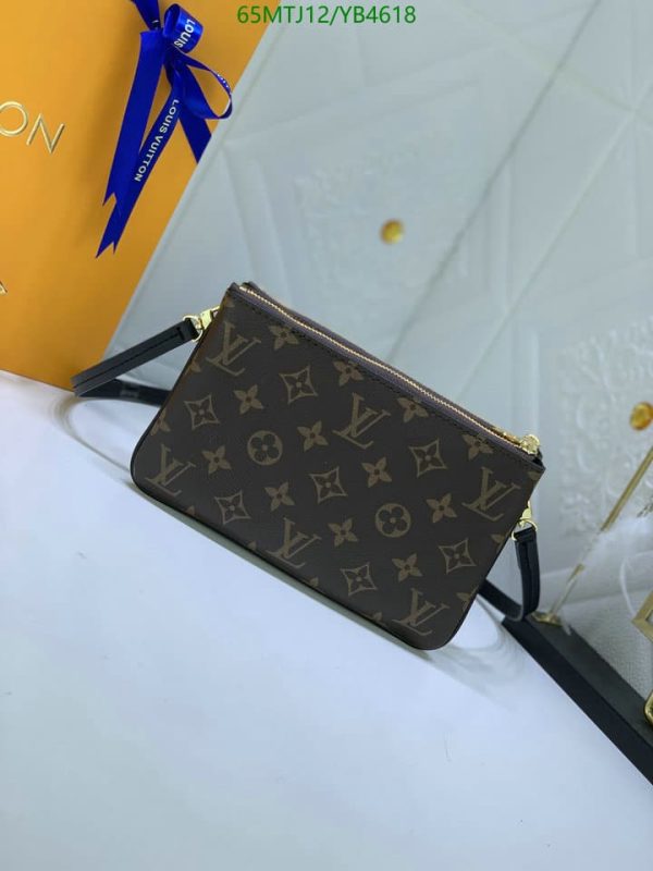 Louis Vuitton AAA+ Replica Double Zip Pochette YB46188501369