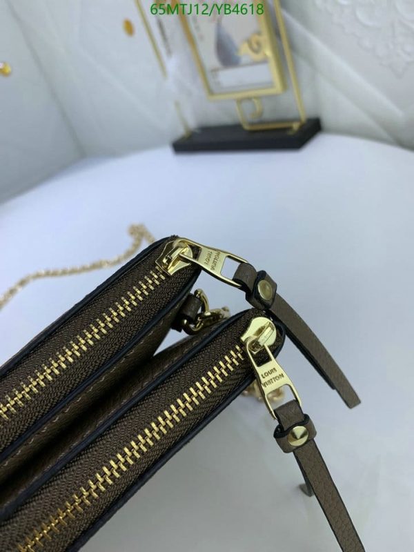 Louis Vuitton AAA+ Replica Double Zip Pochette YB46188501369