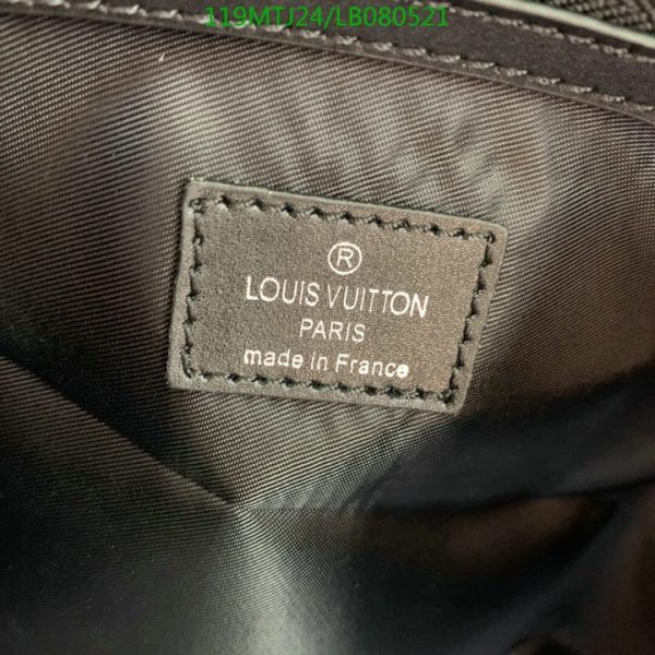 Louis Vuitton AAA+ Replica Eclipse Canvas Keepall Bandouliere Bag LB08052150138