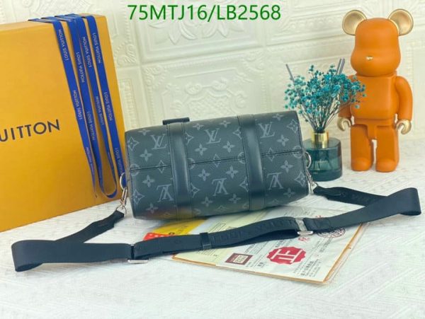 Louis Vuitton AAA+ Replica Eclipse City Keepall Bandouliere Speedy LB25685486315