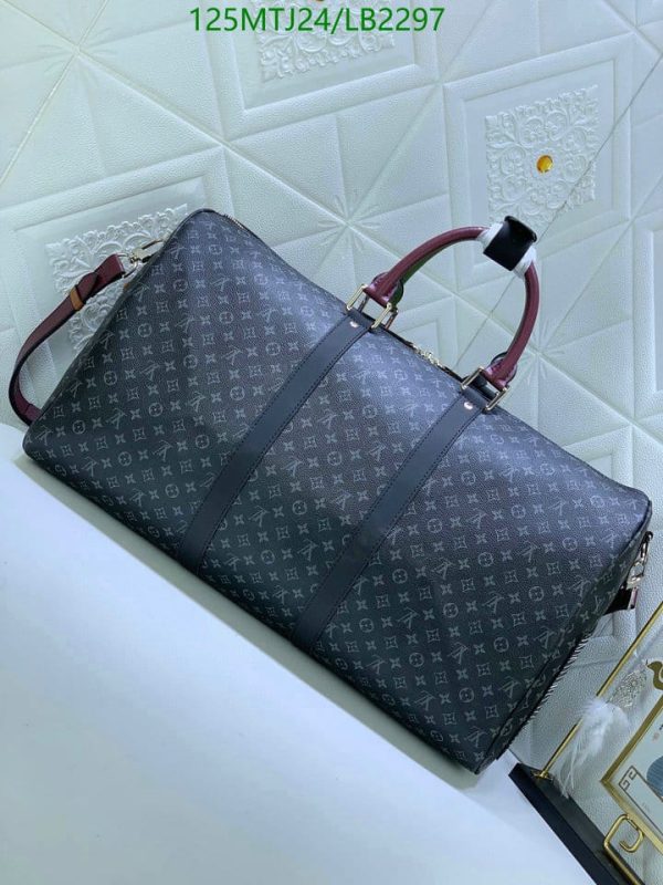 Louis Vuitton AAA+ Replica Eclipse Patchwork Keepall Bandouliere LB22975698712