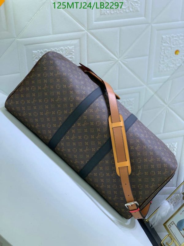 Louis Vuitton AAA+ Replica Eclipse Patchwork Keepall Bandouliere LB22975698712