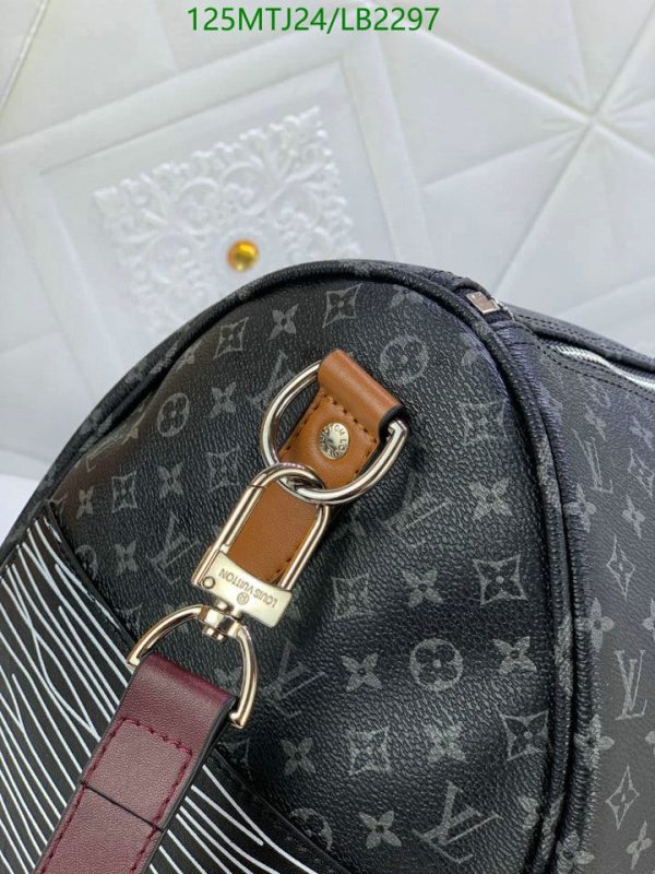 Louis Vuitton AAA+ Replica Eclipse Patchwork Keepall Bandouliere LB22975698712