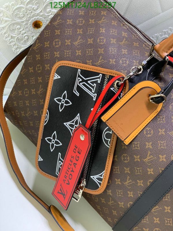 Louis Vuitton AAA+ Replica Eclipse Patchwork Keepall Bandouliere LB22975698712